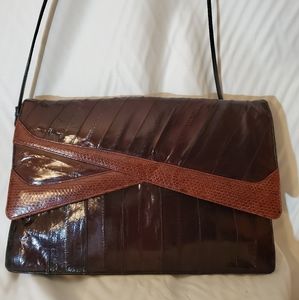Two Tone Brown Purse